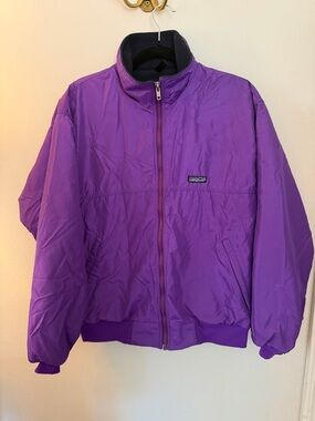 Patagonia Vibrant Purple Zip-Up Jacket